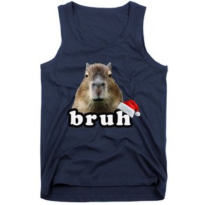 Funny Capybara Christmas Tank Top