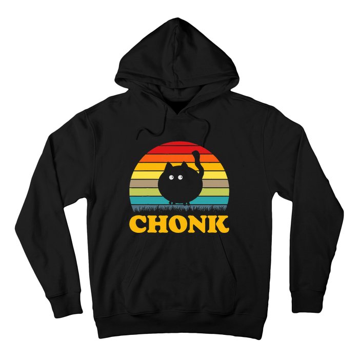 Funny Cat Chonk Hoodie