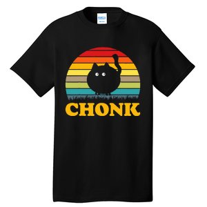 Funny Cat Chonk Tall T-Shirt