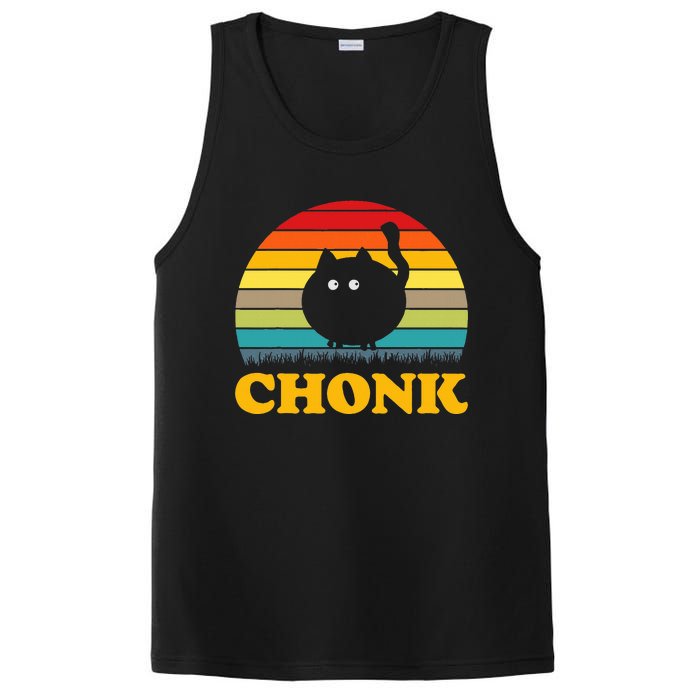 Funny Cat Chonk PosiCharge Competitor Tank