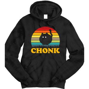 Funny Cat Chonk Tie Dye Hoodie