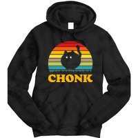 Funny Cat Chonk Tie Dye Hoodie