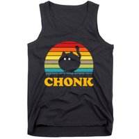 Funny Cat Chonk Tank Top