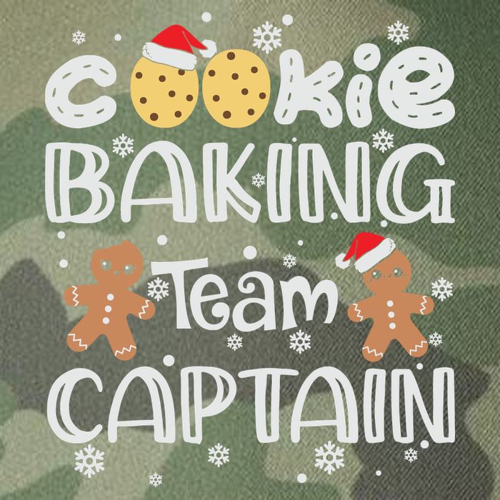 Funny Christmas Cookie Baking Team Captain Gingerbread Xmas Legacy Tie Dye Trucker Hat