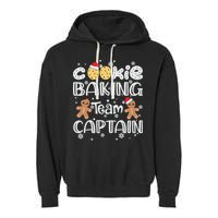 Funny Christmas Cookie Baking Team Captain Gingerbread Xmas Garment-Dyed Fleece Hoodie
