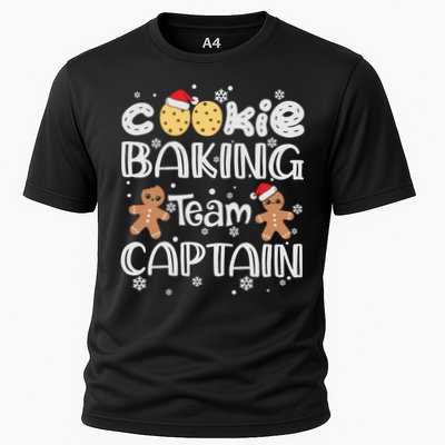 Funny Christmas Cookie Baking Team Captain Gingerbread Xmas Performance Shirt