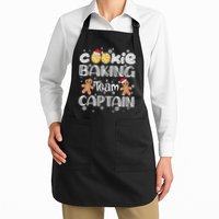 Funny Christmas Cookie Baking Team Captain Gingerbread Xmas Apron