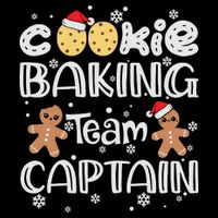 Funny Christmas Cookie Baking Team Captain Gingerbread Xmas 16 in Basic Backpack
