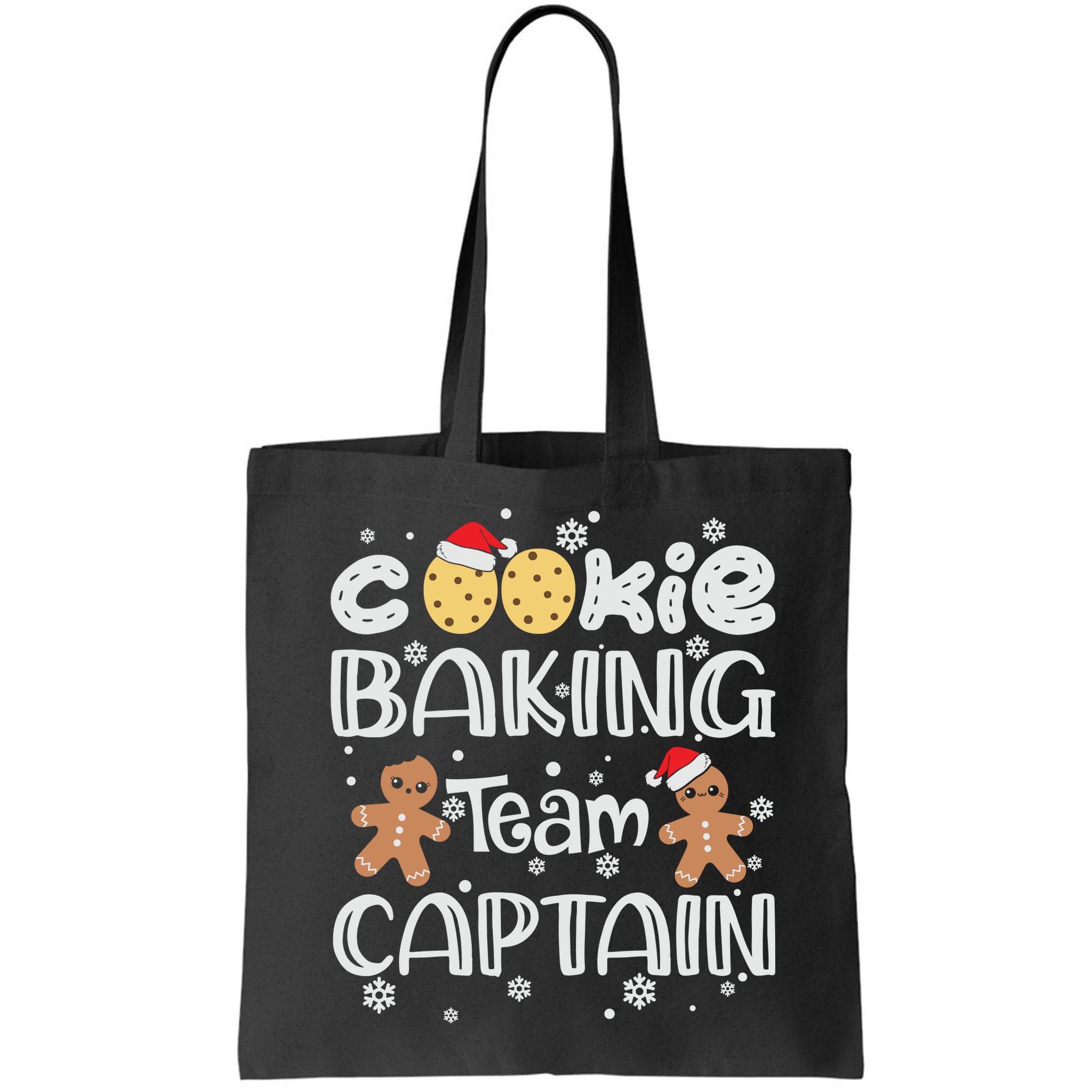 Funny Christmas Cookie Baking Team Captain Gingerbread Xmas Bag