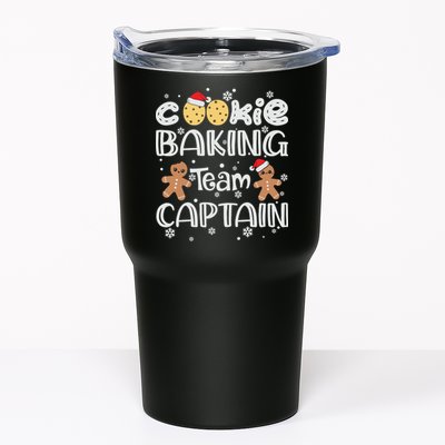 Funny Christmas Cookie Baking Team Captain Gingerbread Xmas Tumbler