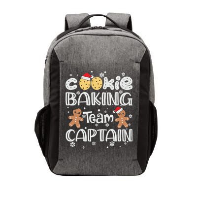 Funny Christmas Cookie Baking Team Captain Gingerbread Xmas Vector Backpack