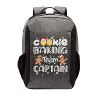 Funny Christmas Cookie Baking Team Captain Gingerbread Xmas Vector Backpack