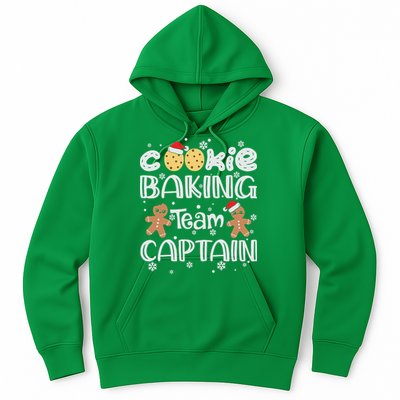 Funny Christmas Cookie Baking Team Captain Gingerbread Xmas Hoodie