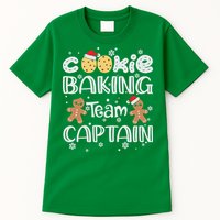 Funny Christmas Cookie Baking Team Captain Gingerbread Xmas Tall T-Shirt