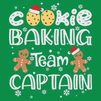 Funny Christmas Cookie Baking Team Captain Gingerbread Xmas Mesh Reversible Basketball Jersey Tank