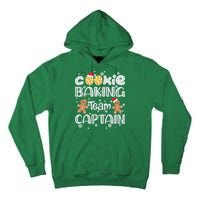 Funny Christmas Cookie Baking Team Captain Gingerbread Xmas Tall Hoodie