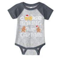 Funny Christmas Cookie Baking Team Captain Gingerbread Xmas Infant Baby Jersey Bodysuit
