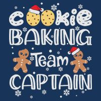 Funny Christmas Cookie Baking Team Captain Gingerbread Xmas Infant Baby Jersey Bodysuit