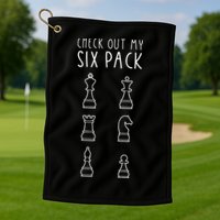 Funny Chess Chess Club Chess Player Chess Lover Chess Golf Towel