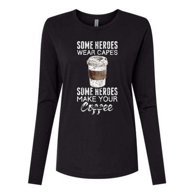 Funny Coffeemaker Coffee Lover Gift Idea Barista Womens Cotton Relaxed Long Sleeve T-Shirt