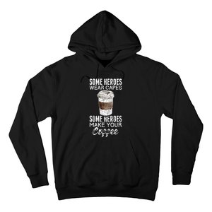 Funny Coffeemaker Coffee Lover Gift Idea Barista Hoodie