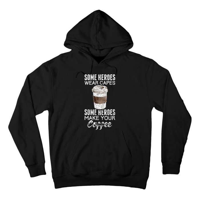 Funny Coffeemaker Coffee Lover Gift Idea Barista Hoodie