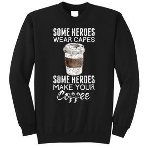 Funny Coffeemaker Coffee Lover Gift Idea Barista Sweatshirt