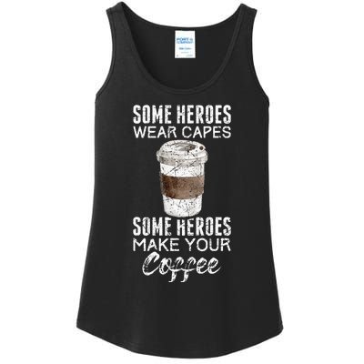 Funny Coffeemaker Coffee Lover Gift Idea Barista Ladies Essential Tank