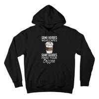 Funny Coffeemaker Coffee Lover Gift Idea Barista Tall Hoodie