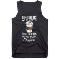 Funny Coffeemaker Coffee Lover Gift Idea Barista Tank Top