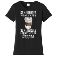 Funny Coffeemaker Coffee Lover Gift Idea Barista Women's T-Shirt