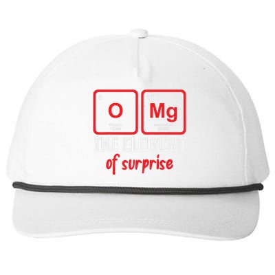 Funny Chemistry Chemist Science Teacher Snapback Five-Panel Rope Hat