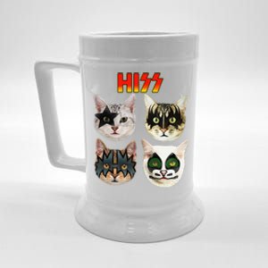 Funny Cat Cat Lover Cat Hiss Cat Owner Cat Humor Beer Stein