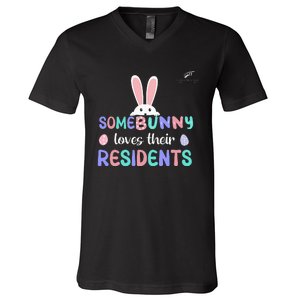 Folsom Care Center Easter Bunny Nursing Home V-Neck T-Shirt