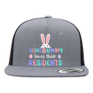 Folsom Care Center Easter Bunny Nursing Home Flat Bill Trucker Hat