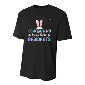 Folsom Care Center Easter Bunny Nursing Home Youth Performance Sprint T-Shirt