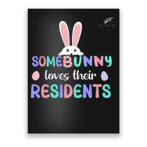 Folsom Care Center Easter Bunny Nursing Home Poster