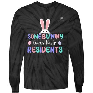 Folsom Care Center Easter Bunny Nursing Home Tie-Dye Long Sleeve Shirt