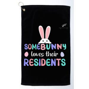 Folsom Care Center Easter Bunny Nursing Home Platinum Collection Golf Towel