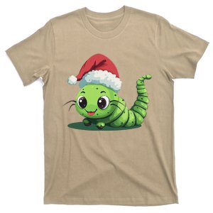 Festive Caterpillar Costume For Insect And Xmas Season T-Shirt