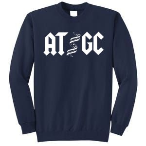 Funny Chemistry Chemist Biology AT GC DNA Tall Sweatshirt