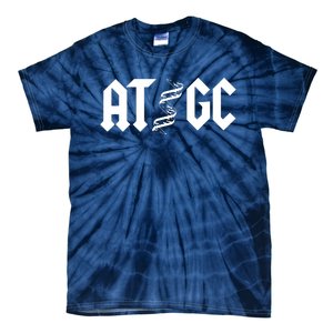 Funny Chemistry Chemist Biology AT GC DNA Tie-Dye T-Shirt