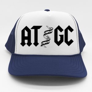 Funny Chemistry Chemist Biology AT GC DNA Trucker Hat