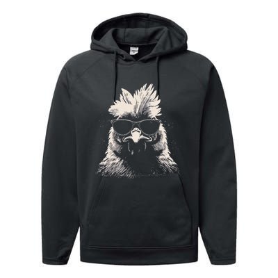 Funny Chicken cool Graffiti Urban art street Performance Fleece Hoodie