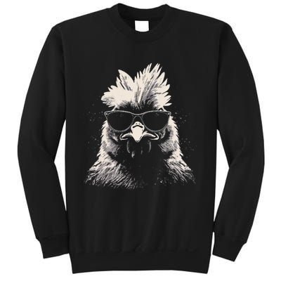 Funny Chicken cool Graffiti Urban art street Sweatshirt