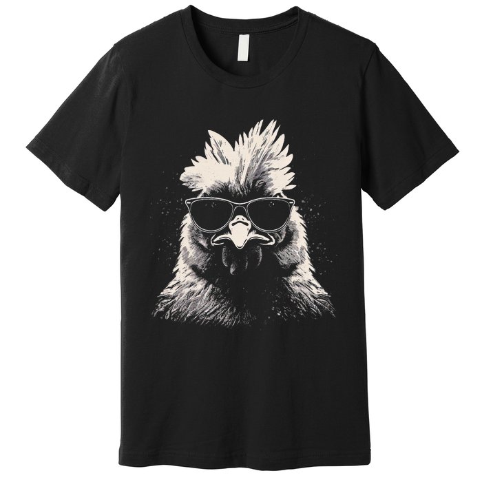 Funny Chicken cool Graffiti Urban art street Premium T-Shirt