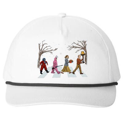 Funny Classic Christmas Story Road Snapback Five-Panel Rope Hat