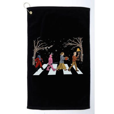 Funny Classic Christmas Story Road Golf Towel