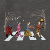 Funny Classic Christmas Story Road Vector Backpack