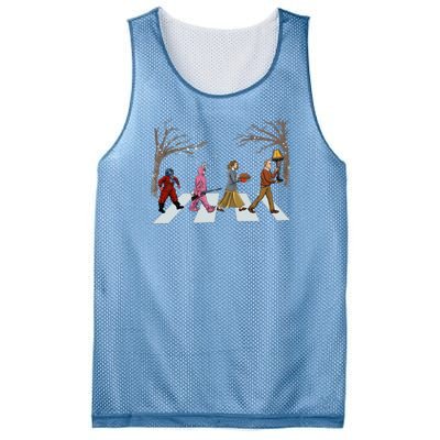 Funny Classic Christmas Story Road Mesh Reversible Basketball Jersey Tank